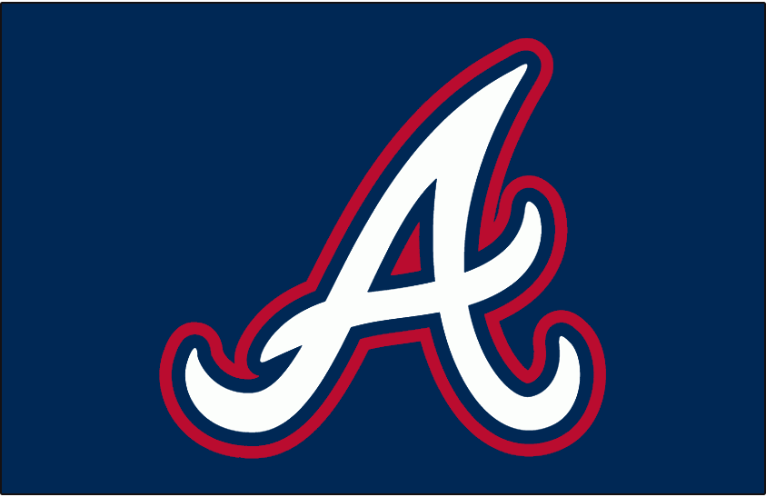 Atlanta Braves 2007-2013 Batting Practice Logo vinyl decal